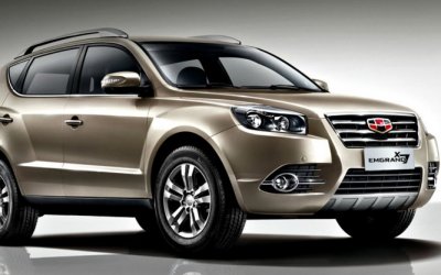 Geely привезёт в Россию обновлённый Emgrand X7