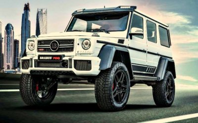 Mercedes от Brabus: 700 «лошадей» и 2 фута под килем