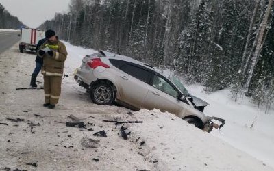 Водитель иномарки погиб в ДТП на трассе Тюмень – Ханты-Мансийск