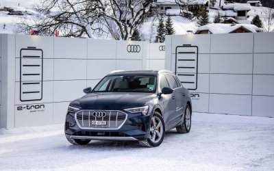 Audi электрифицирует Всемирный экономический форум в Давосе
