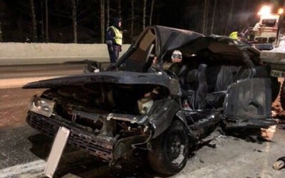 Два человека погибли в ДТП с лесовозом под Кировом