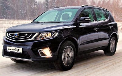 Обновлённый кроссовер Geely Emgrand X7: скоро и в России