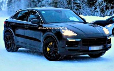 На испытания вышел Porsche Cayenne с купеобразным кузовом