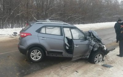 Женщина погибла в ДТП под Курском