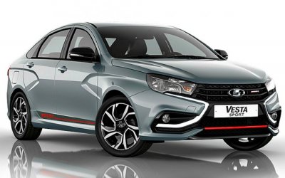 Начались продажи Lada Vesta Sport