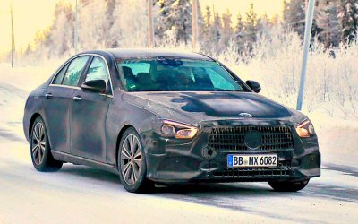 Новый Mercedes-Benz E-Classe: готовится покорение Северного Полюса?