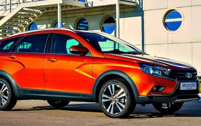 «Внедорожные» версии составляют четверть продаваемых Lada Vesta