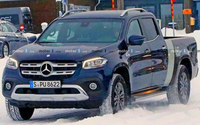Mercedes испытывает новую версию своего пикапа