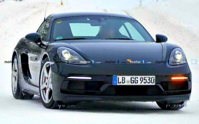 На дороги вышел странный Porsche 718 Cayman