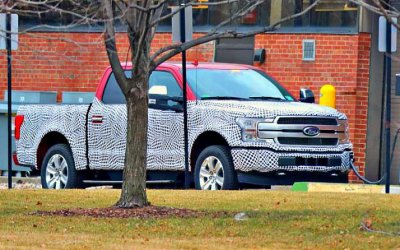 В США начаты испытания электропикапа на базе Ford F-150