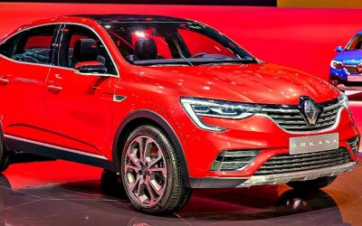 Renault Arkana прошёл ледовый тест на Ладоге
