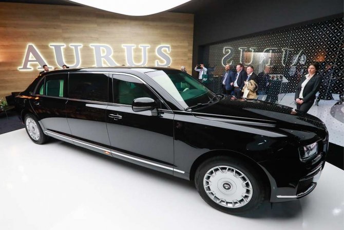 Российский бренд Aurus представили в Женеве, март 2019 8