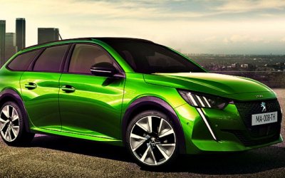 В интернете появились изображения универсала Peugeot 208 Wagon