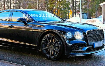 Завершаются испытания нового Bentley Flying Spur