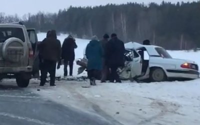 Женщина погибла в ДТП в Ульяновской области