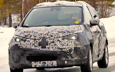 Испытывается новый электромобиль Renault Zoe
