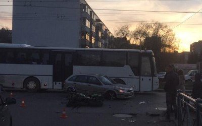 В Калининграде в ДТП погиб мотоциклист