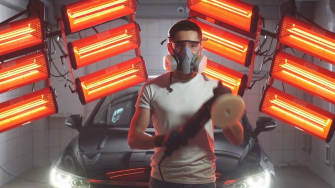 средства защиты для полирования авто