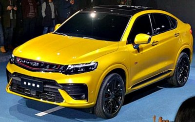 Купеобразный кроссовер Geely FY11: презентация состоялась