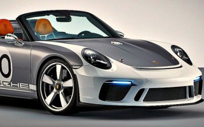 В Нью-Йорке покажут лимитированный Porsche 911 Speedster