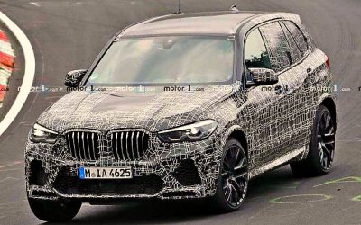 Обновлённый BMW X5 M появился на Нюрбургринге