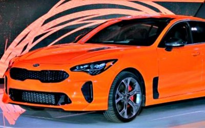 Нью-Йорк — 2019: KIA Stinger научили дрифтовать