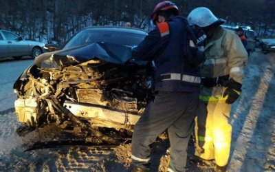 Женщина-водитель серьезно пострадала в ДТП в Хвалынском районе