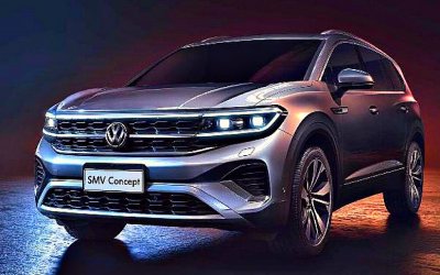 Шанхай-2019: Volkswagen представил концептуальный кроссовер SMV