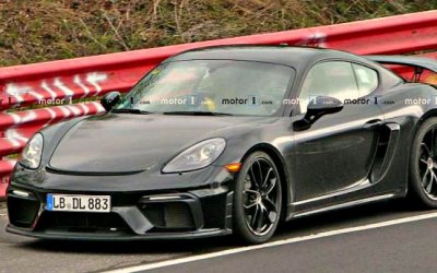 На «Нюрбургринге» появился новый Porsche 718 Cayman GT4