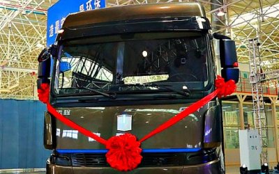 В Geely сделали грузовик, работающий на спирте