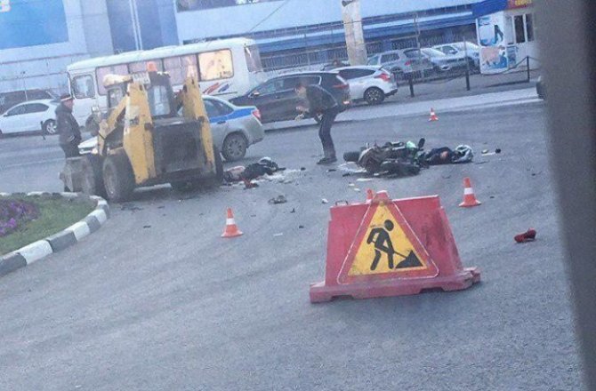 Мотоциклист с пассажиркой погибли в ДТП в Саратове