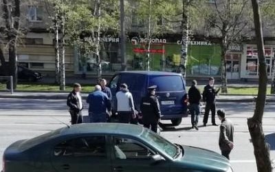Мотоциклист серьезно пострадал в ДТП в Петербурге