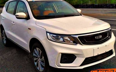 Рассекречен дизайн обновлённого Geely Emgrand X7