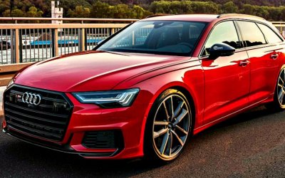 Появились снимки обновлённого Audi S6 Avant