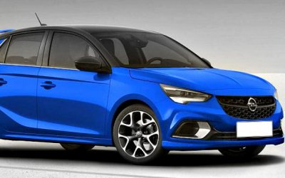 Стал известен дизайн нового Opel Corsa OPC