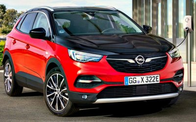 Начались продажи гибридного Opel Grandland