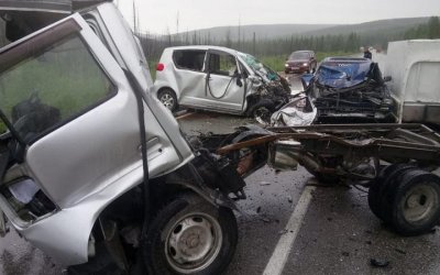 Пять человек пострадали в ДТП в Якутии