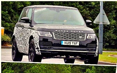 В Англии тестируется новый Range Rover