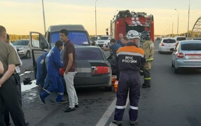 В Уфе в ДТП погиб водитель иномарки