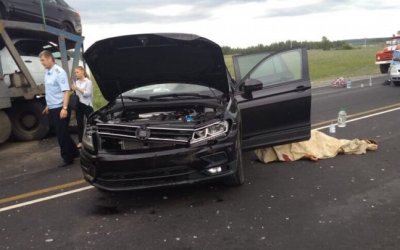 Два человека погибли в ДТП с автовозом в Пензенской области
