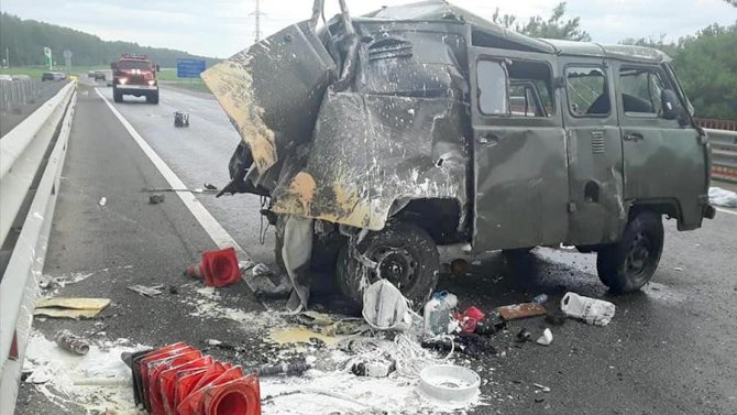 В Башкирии грузовик насмерть сбил четверых рабочих