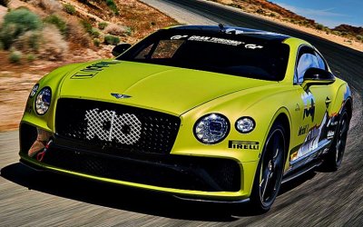 Bentley Continental GT: рекорд в честь юбилея