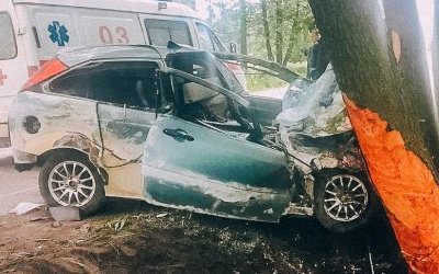 Водитель иномарки погиб в ДТП в Выборгском районе Ленобласти
