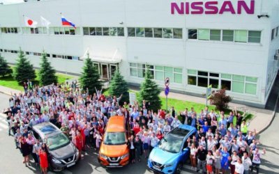 Завод Nissan в Санкт-Петербурге празднует юбилей