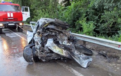 В Тамбовской области в ДТП с КамАЗом погиб человек