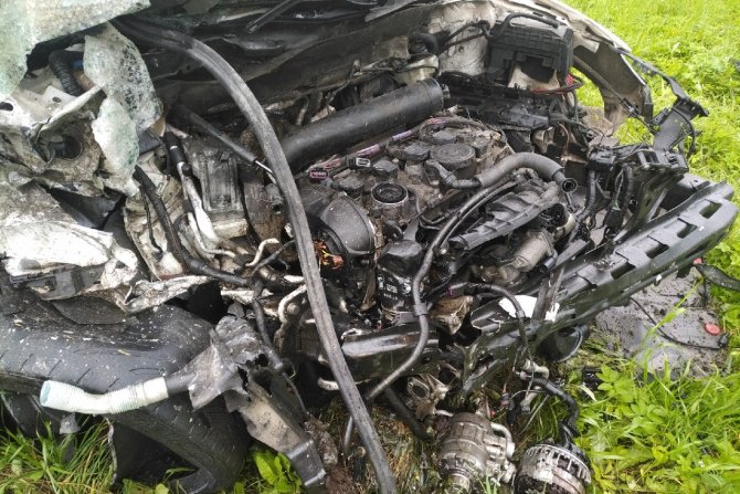 Пассажир иномарки погиб в ДТП в Тульской области (1)