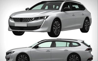 Фирма Peugeot запатентовала в России новый универсал