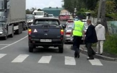 В Петрозаводске на переходе сбили мальчика