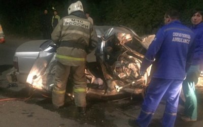 Два человека погибли в ночном ДТП в Рязани