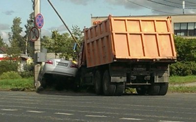 Мальчик получил травмы в ДТП с КамАЗом